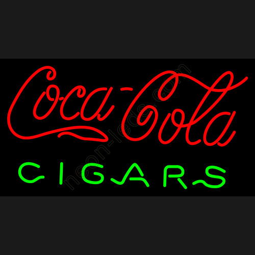 Coca Cola Cigars Neon Beer Sign-WL-NCCL07