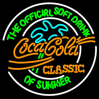 Coca Cola Classic Neon Beer Sign
