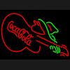 Coca Cola Green Neon Beer Sign