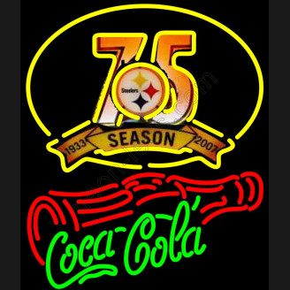 Coca cola season neon beer sign
