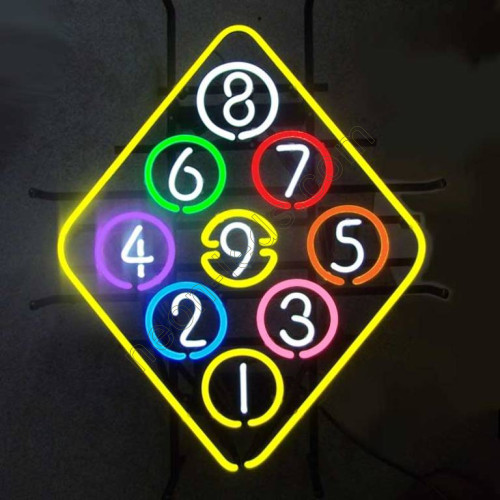 9 Ball Rack Neon Sign-WL-CC031