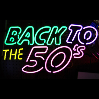 Back To THE 50s Neon Sign
