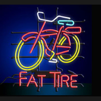 Bicycle Fat Tire Neon Sign