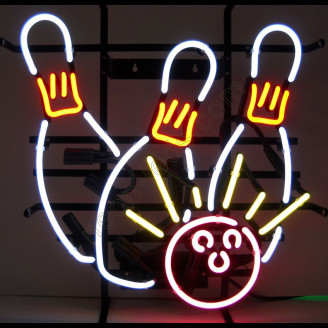 Bowling Strike Neon Sign