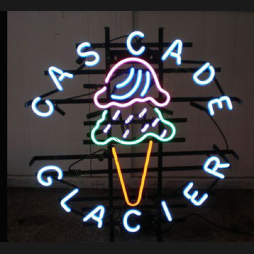 Cas Cade Glacier Neon Sign-WL-NCC002