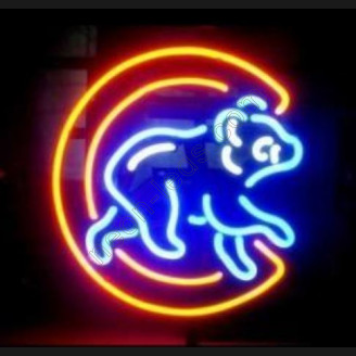 Chicago Cubs Neon Sign
