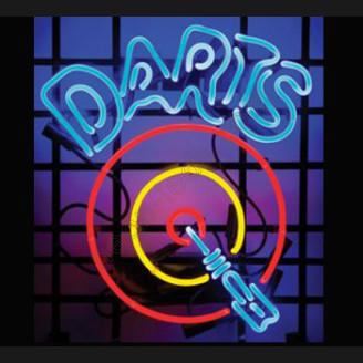 Darts Neon Sign
