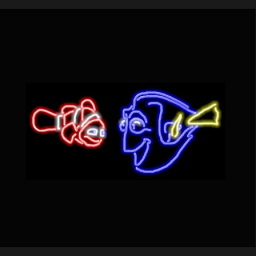 Fish Neon Sign