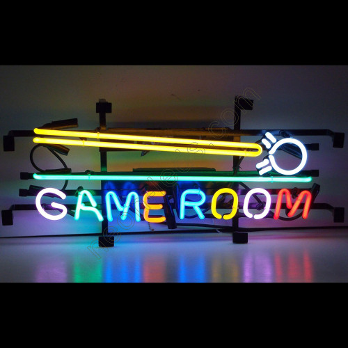 Game Room Cue Stick Neon Sign-WL-CGR501