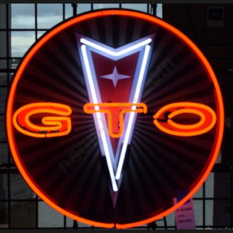 GTO neon auto sign