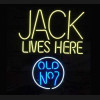 Jack Live Here Neon Sign