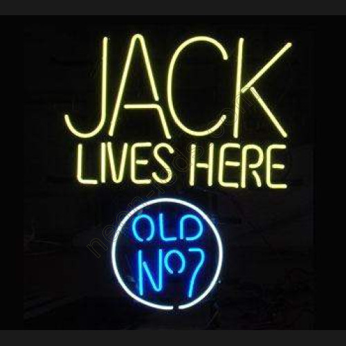 Jack Live Here Neon Sign-WL-NCC022