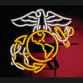 Marine Corps Logo Neon Sign