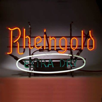 Rheingold Extra Dry Neon Beer Sign