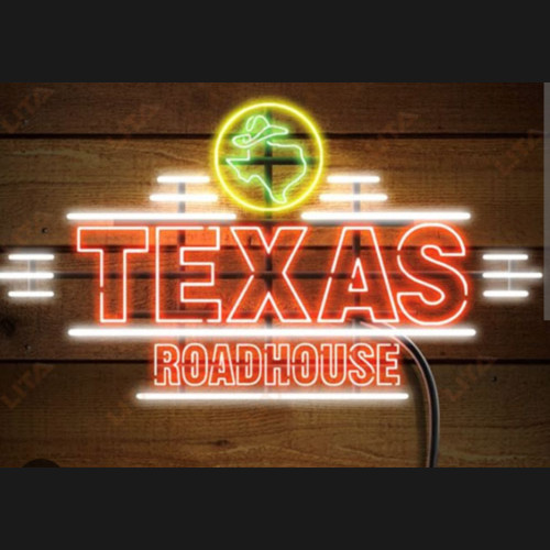 Texas Roadhouse Neon Sign