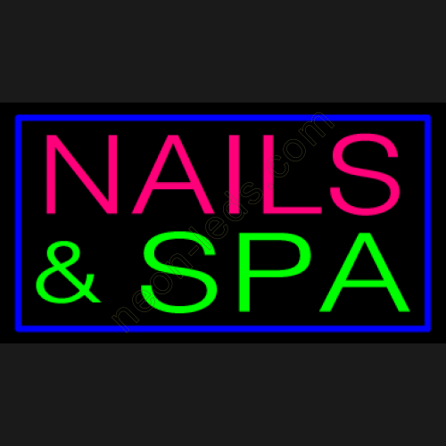NAILS and SPA Neon Sign- WL-NNS001
