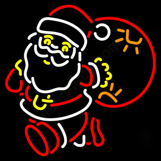 Santa Claus Neon Sign Giant