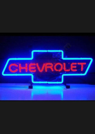 Chevrolet Bowtie Neon Auto Sign
