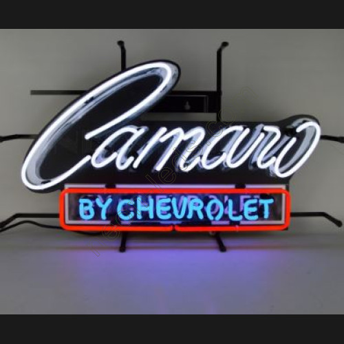 Camaro By Chevrolet Neon Auto Sign WL-CAMA01 Camaro By Chevrolet Neon Auto Sign WL-CAMA01