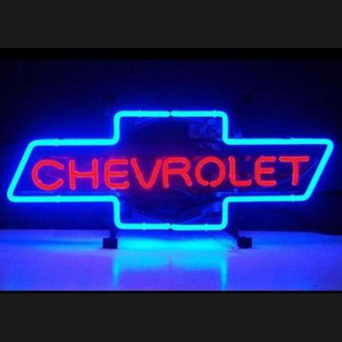 Chevrolet Bowtie Neon Auto Sign