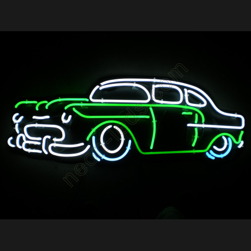 55 Chevy Neon Auto Sign