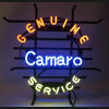 Camaro Ss Genuine Service Neon Auto Sign