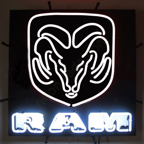 Dodge RAM neon auto sign