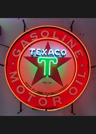  Texaco Gasoline motor oil Neon Sign