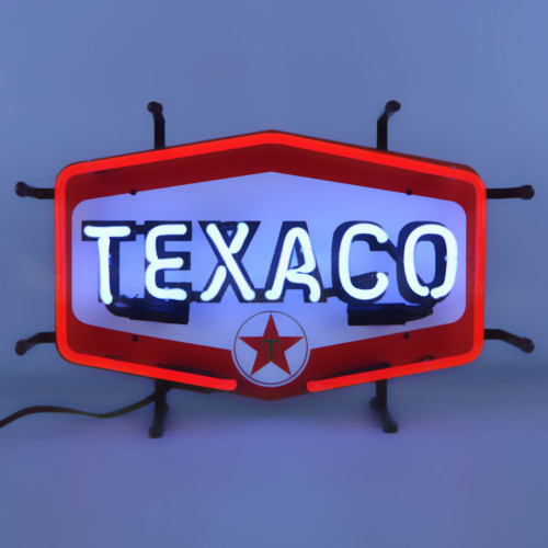 TEXACO HEXAGON NEON AUTO SIGN