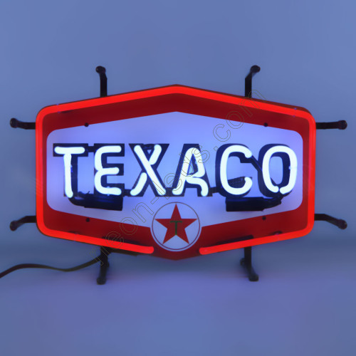 TEXACO HEXAGON NEON AUTO SIGN