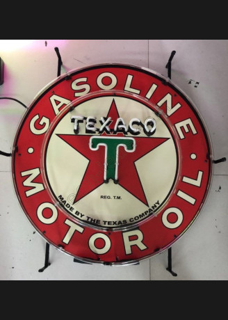  Texaco Gasoline motor oil Neon Sign