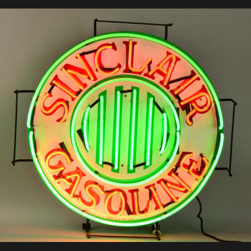 SINCLAIR GASOLINE NEON AUTO SIGN