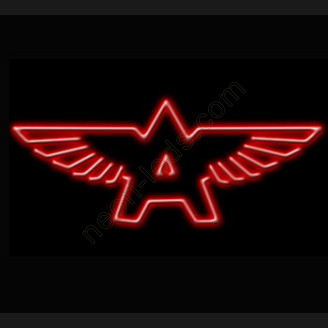 Flying A Gasoline Neon Auto Sign