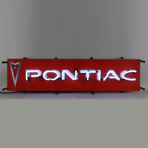 PONTIAC NEON AUTO SIGN