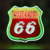 Phillips 66 neon auto sign