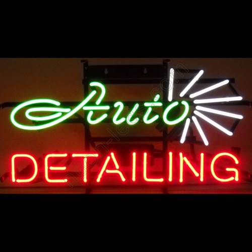 Auto Detailing Neon Auto Sign WL-CAD901