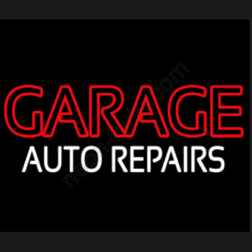 Garage Auto Repairs Neon Auto Sign WL-AUN121