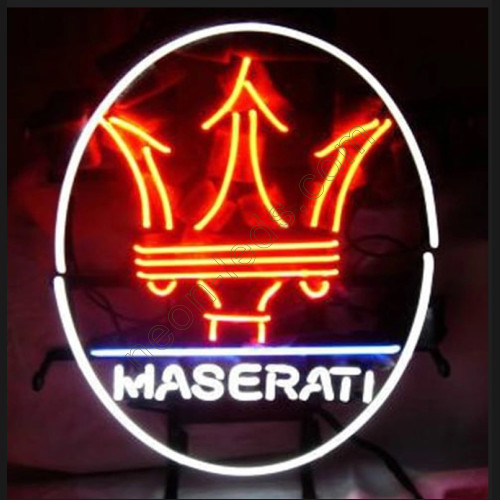 Maserati European neon auto sign WL-MAS231 Maserati European neon auto sign WL-MAS231