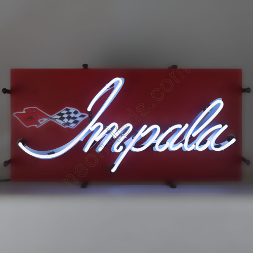 IMPALA NEON AUTO SIGN WL-AUN123 IMPALA NEON AUTO SIGN WL-AUN123