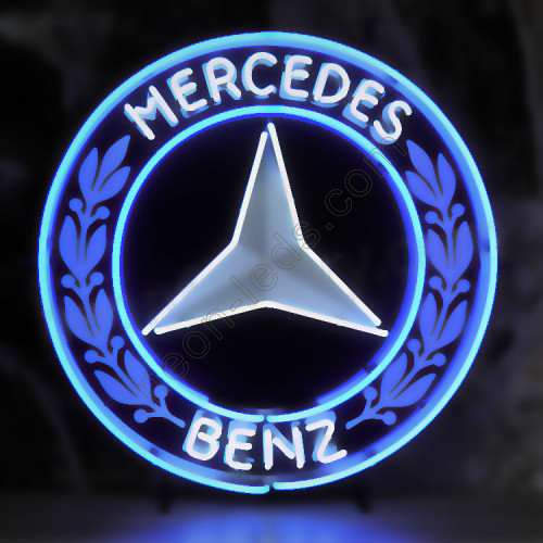 Mercedes benz neon auto sign WL-BEN51 Mercedes benz neon auto sign WL-BEN51