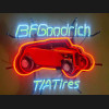 BF Goodrich Tires Neon Auto Sign