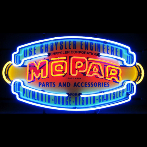 Mopar Neon Auto Sign