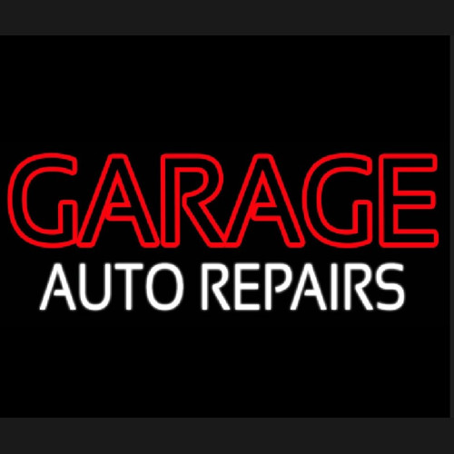 Garage Auto Repairs Neon Auto Sign