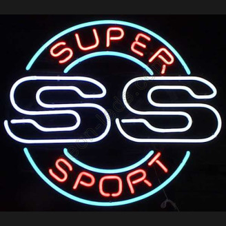 SS super Sport Neon Auto Sign