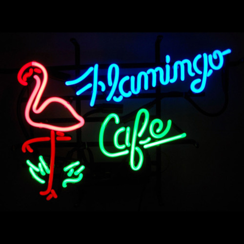 Flamingo Coffee Neon Sign