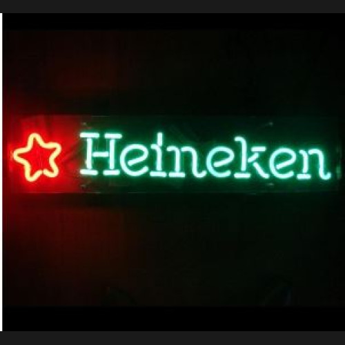 Heineken Beer Big Star On Top Neon Sign