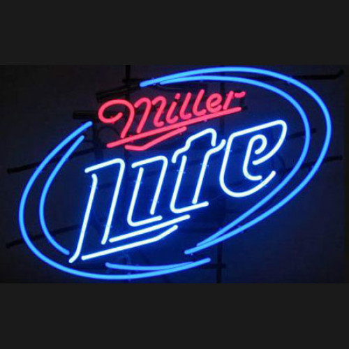 Miller Lite Neon Beer Sign