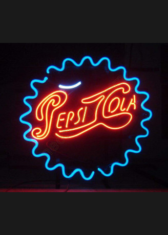 Pepsi Bottle Cap Neon Sign Pepsi Bottle Cap Neon Sign