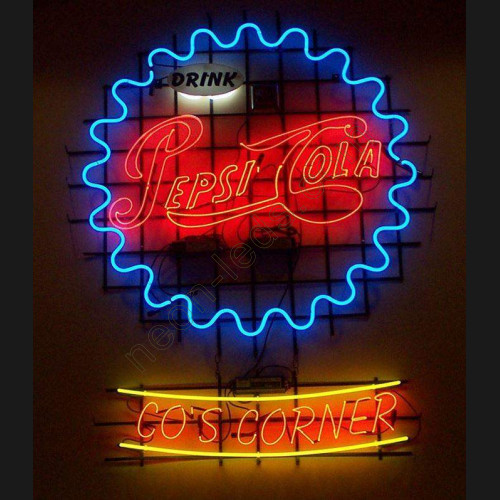 Drink Pepsi Cola Neon Beer Sign