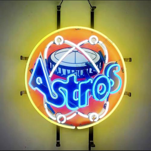 Huston Astros Neon Sign